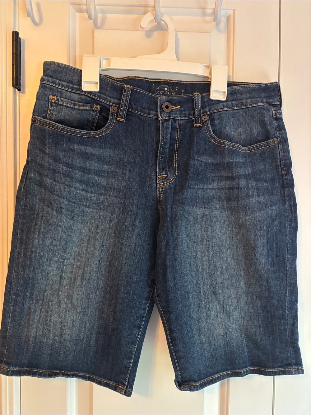 Lucky Brand Women’s Dark Blue Relaxed Denim Shorts